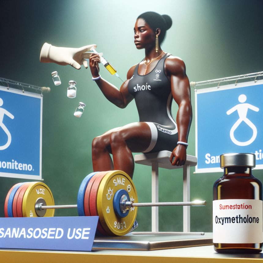 Legal doping with oxymetholone injection in sports
