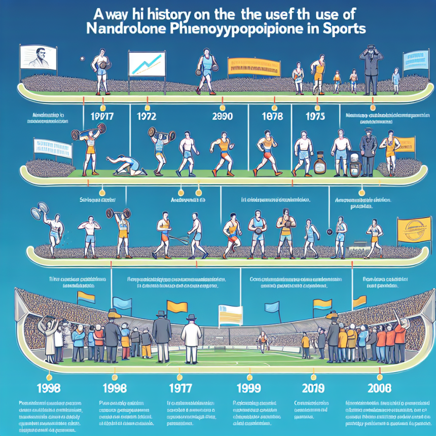 History and evolution of nandrolone phenylpropionate in sports