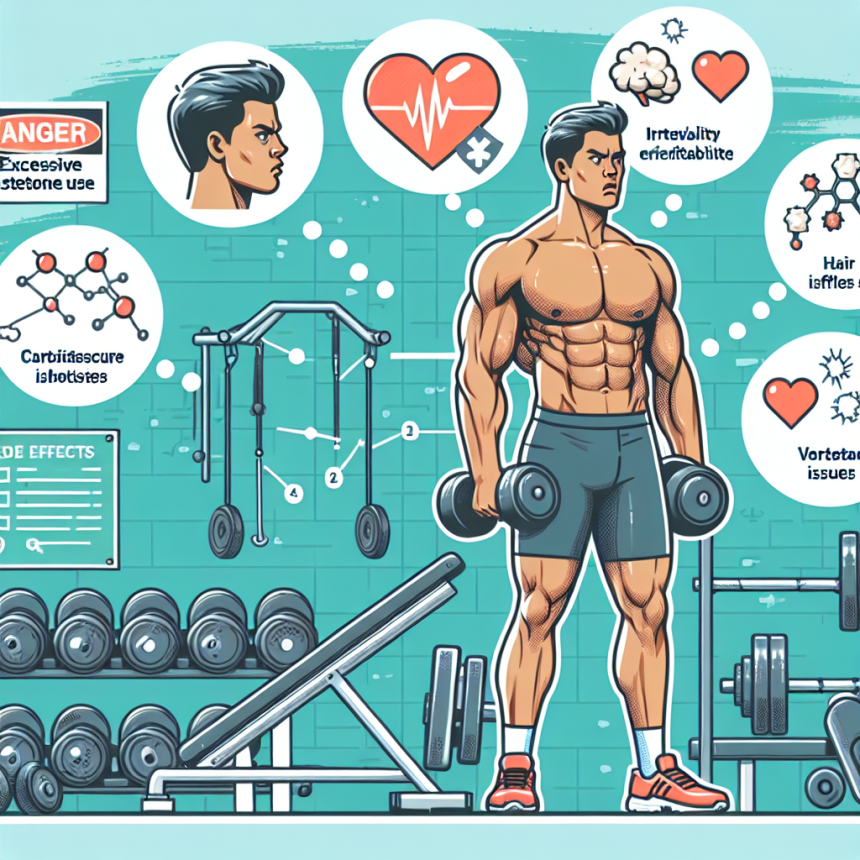 Risks of testosterone abuse in athletes