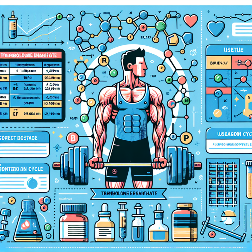 Trenbolone enanthate in bodybuilding: dosage and usage cycles