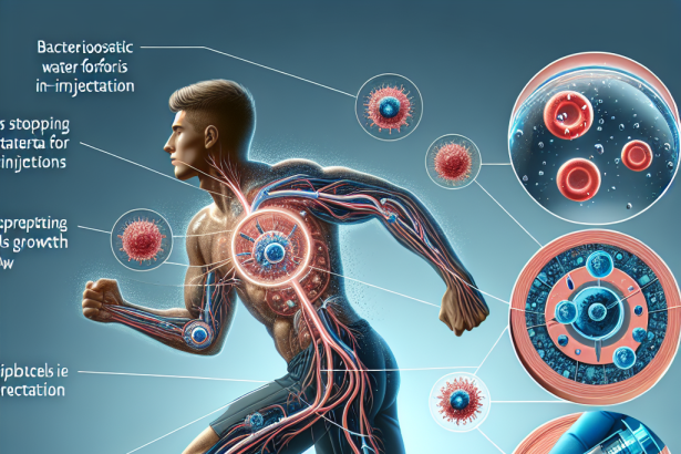 The beneficial effects of bacteriostatic water for injections during physical activity