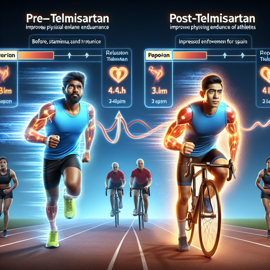 The efficacy of telmisartan in improving athletes' physical endurance