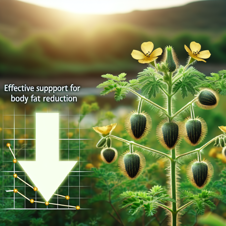 Tribulus terrestris: effective support for body fat reduction