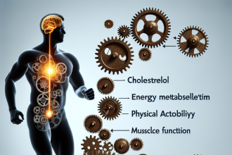 Cholesterol levels and energy metabolism during physical activity