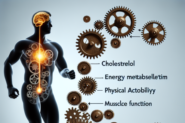 Cholesterol levels and energy metabolism during physical activity