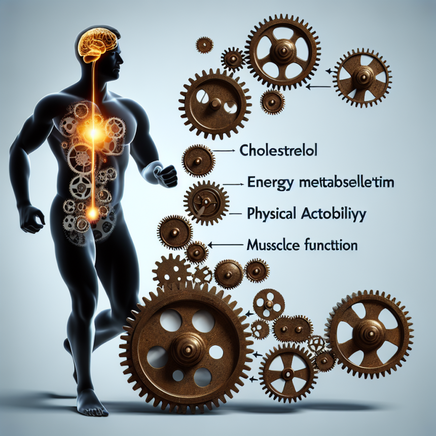 Cholesterol levels and energy metabolism during physical activity
