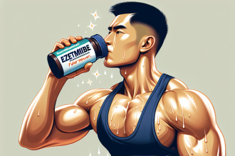 Ezetimibe's impact on muscle recovery post-training