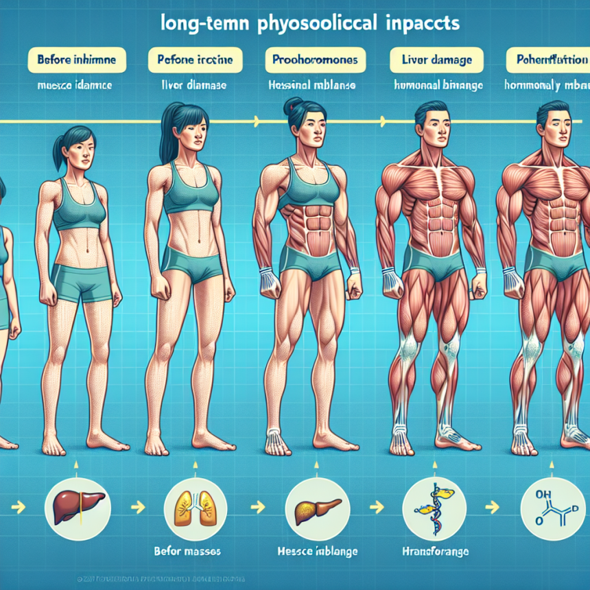 Long-term effects of prohormones on athletes' bodies