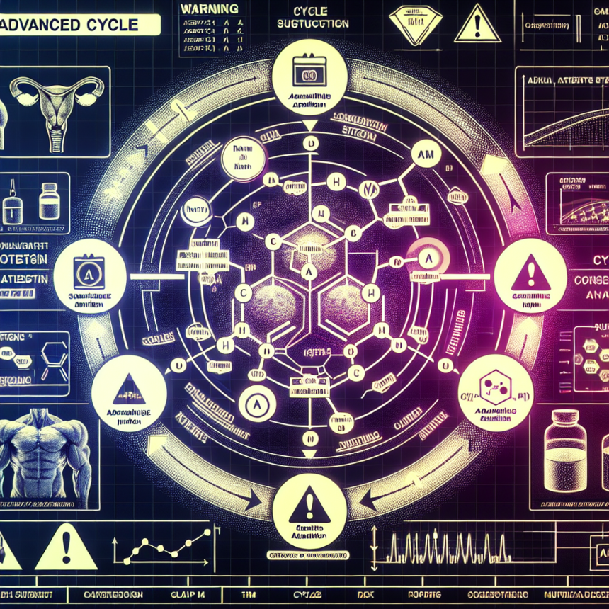 Advanced cycle using halotestin