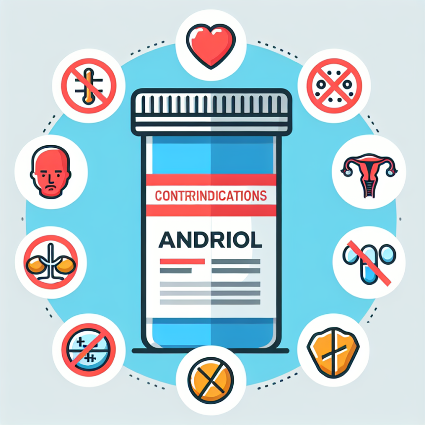 Contraindications of andriol