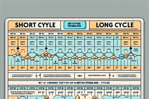 Duration of methyltrenbolone cycles: short vs long