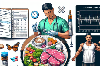 Caloric deficit protocol with methandienone injection