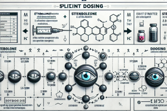 Split dosing strategy for stenbolone